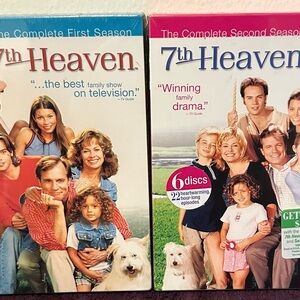 Lot of seasons 1 and 2 of 7th Heaven on DVD NEW tv show sealed still